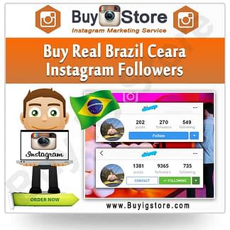 Buy Brazil Ceara Instagram Followers