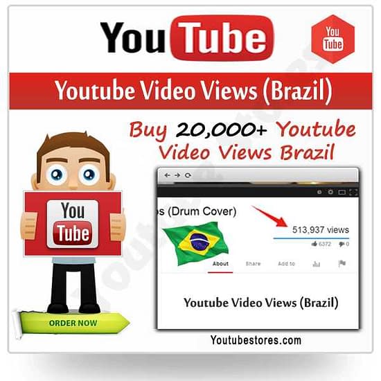 Brazil Youtube Video Views