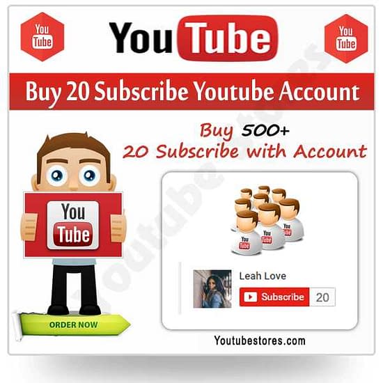 Buy Subscribe Youtube Account