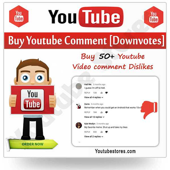 Buy Youtube Comment Downvotes