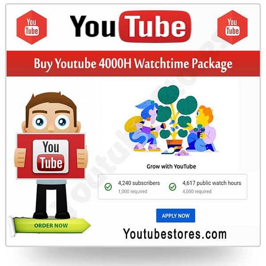 Buy Youtube Watchtime Package