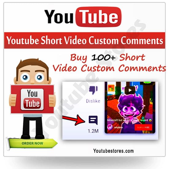 Buy Youtube Short Video Custom Comments
