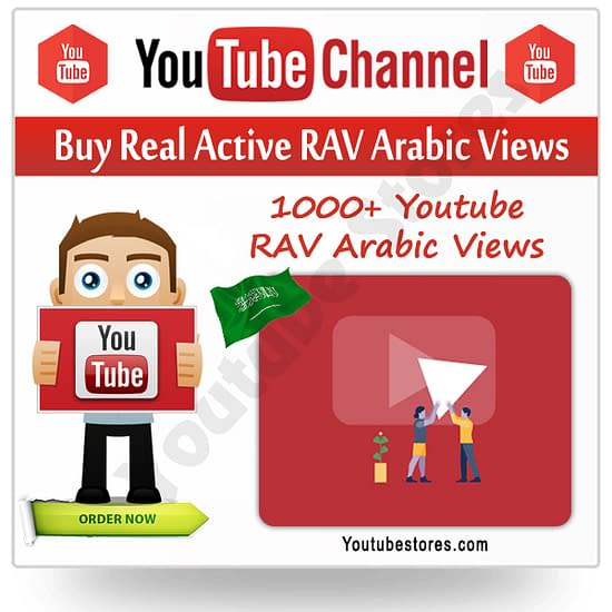 Buy Youtube Unique RAV Arabic Views