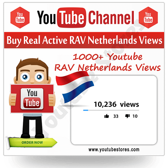 Buy Youtube Unique RAV Netherlands Views