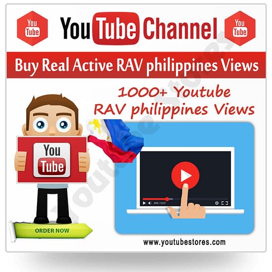 Buy Youtube Unique RAV Philippines Views