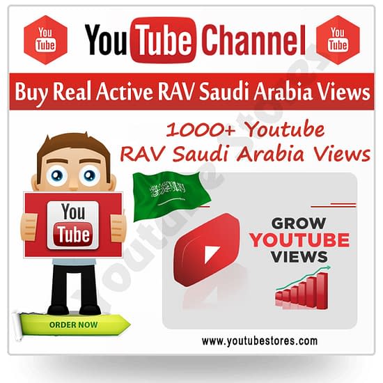 Buy Youtube Unique RAV Saudi Arabia Views