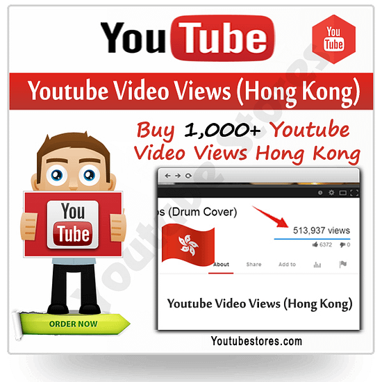 Buy Youtube Video Views (Hong Kong)