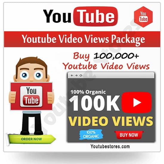 Buy Youtube 100k Views Package