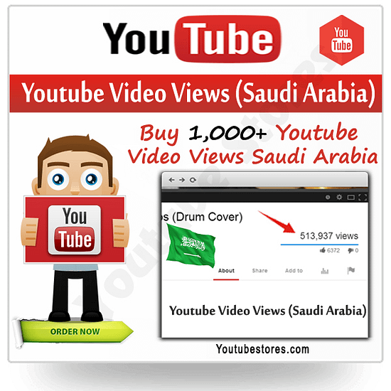 Buy Youtube Video Views (Saudi Arabia)