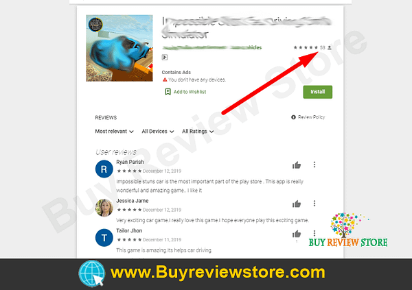 Android App Install Ratings And Customer Review Proof 2