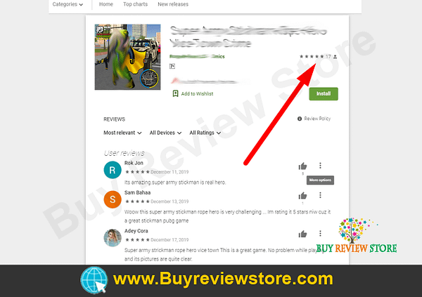 Android App Install Ratings And Customer Review Proof 3