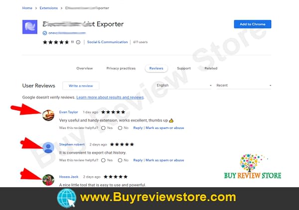 Good Chrome Extension Reviews Proof 1