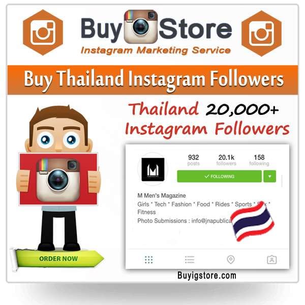 Buy Thailand Instagram Followers