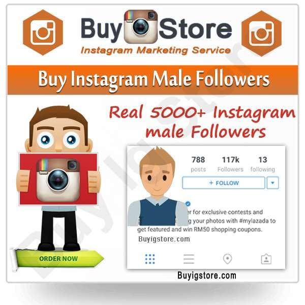 Buy Instagram Male Followers