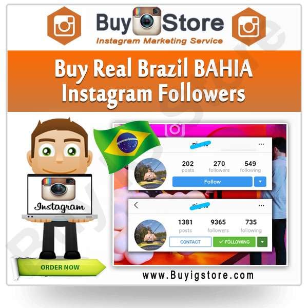 Buy Brazil BAHIA Instagram Followers