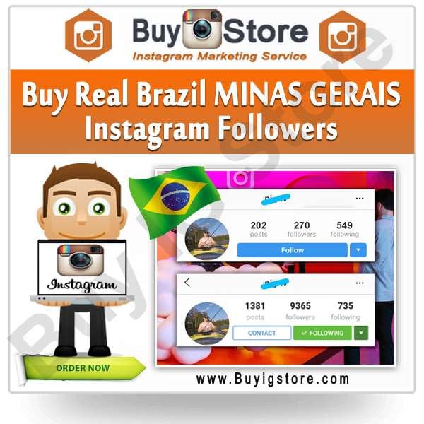 Buy Brazil MINAS GERAIS Instagram Followers